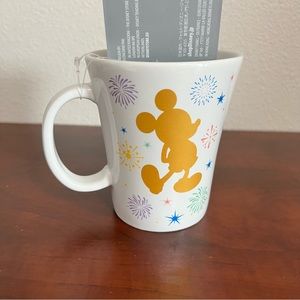Disney Mickey Mouse Mug and Key Shaped Spoon Set NWT